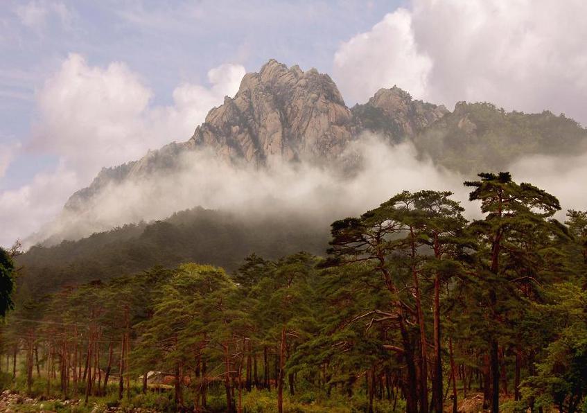 Sujong Peak of Mt Kumgang