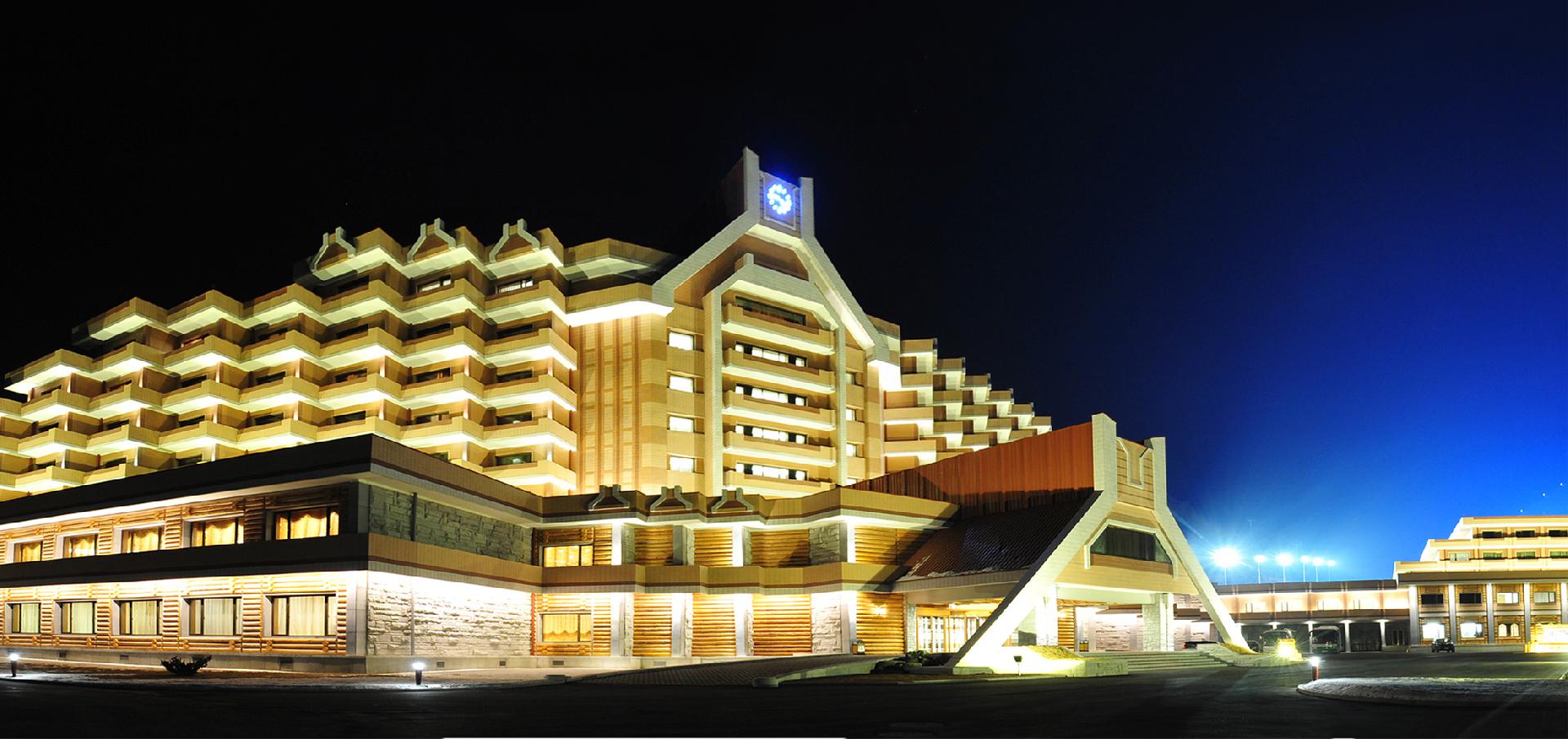 Night View of Masikryong Hotel