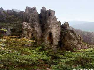 Le rocher Jolbu à Manmulsang