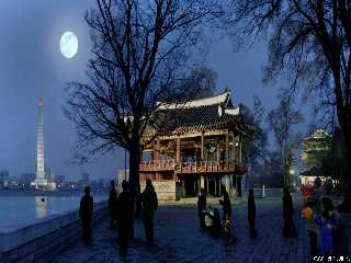 Moon-viewing on the day of Jongwoldaeborum (the fifteenth day of the first month by the lunar calendar)